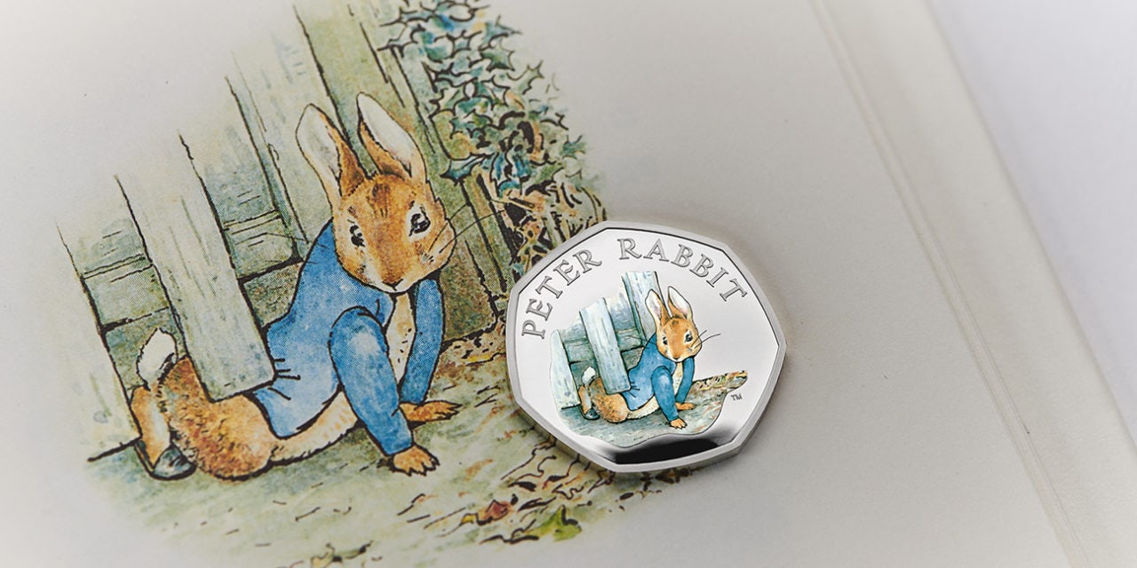 New Peter Rabbit commemorative coins