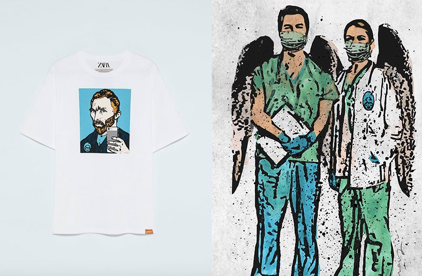 Zara Men Launches Street Artist TVBOY