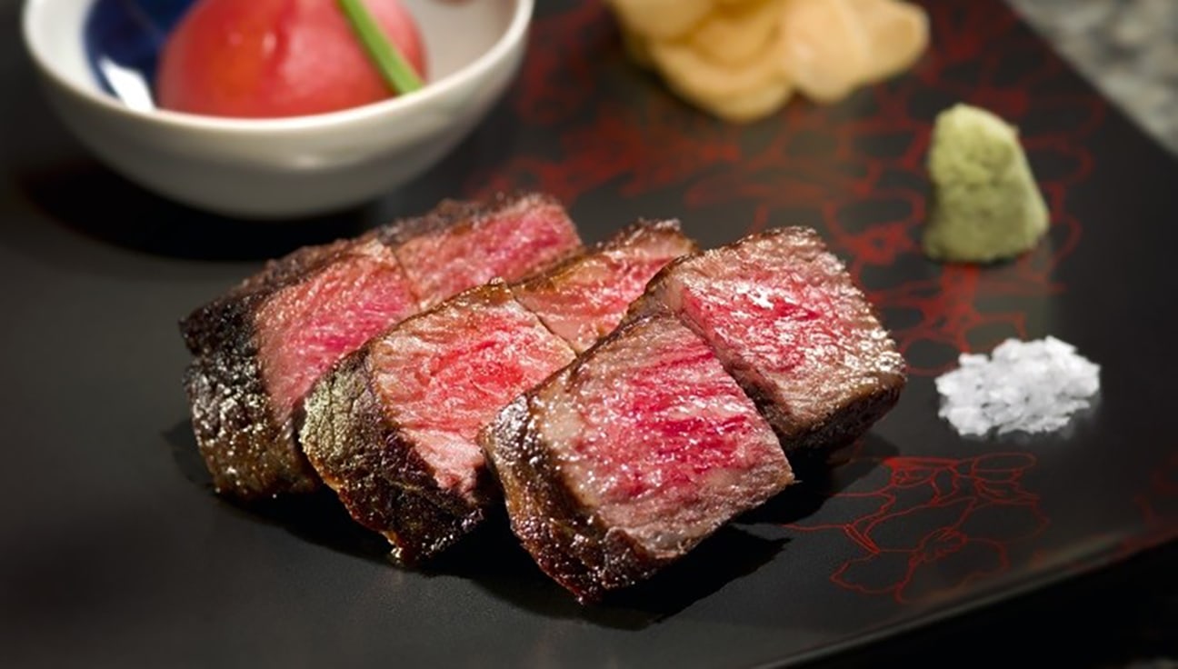 The Branding of Wagyu Beef.