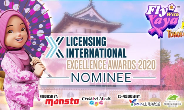 CGI Travel Show Fly With Yaya Tohoku Nominated for International Licensing Awards 2020