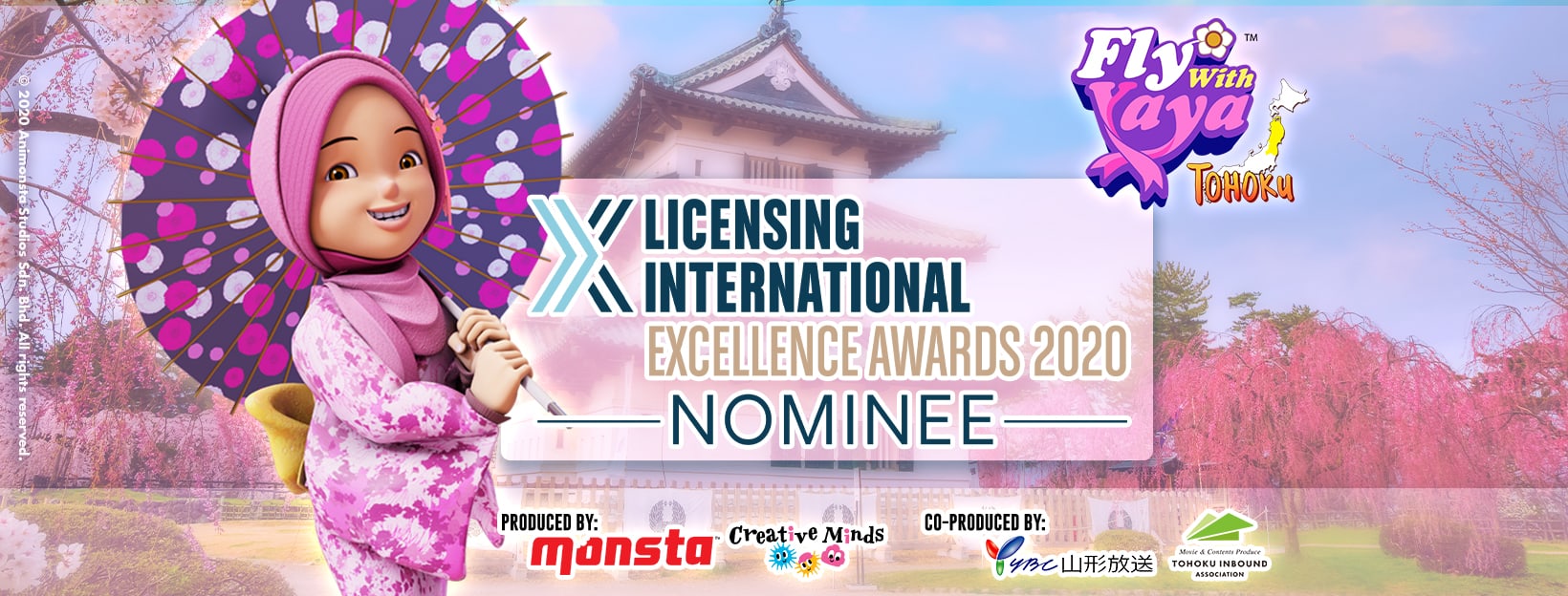 CGI Travel Show Fly With Yaya Tohoku Nominated for International ...