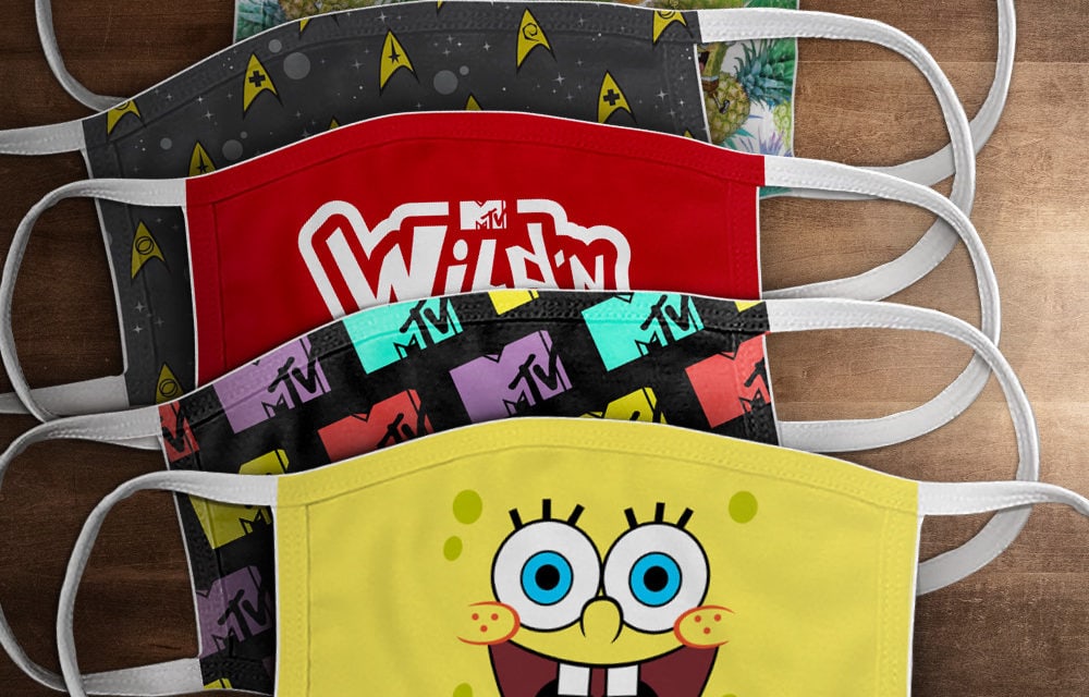 VIACOMCBS CONSUMER PRODUCTS LAUNCHES GLOBAL REUSABLE FACE MASKS FEATURING ICONIC NICKELODEON CHARACTERS