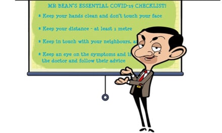 Mr Bean to give Covid-19 Advice!