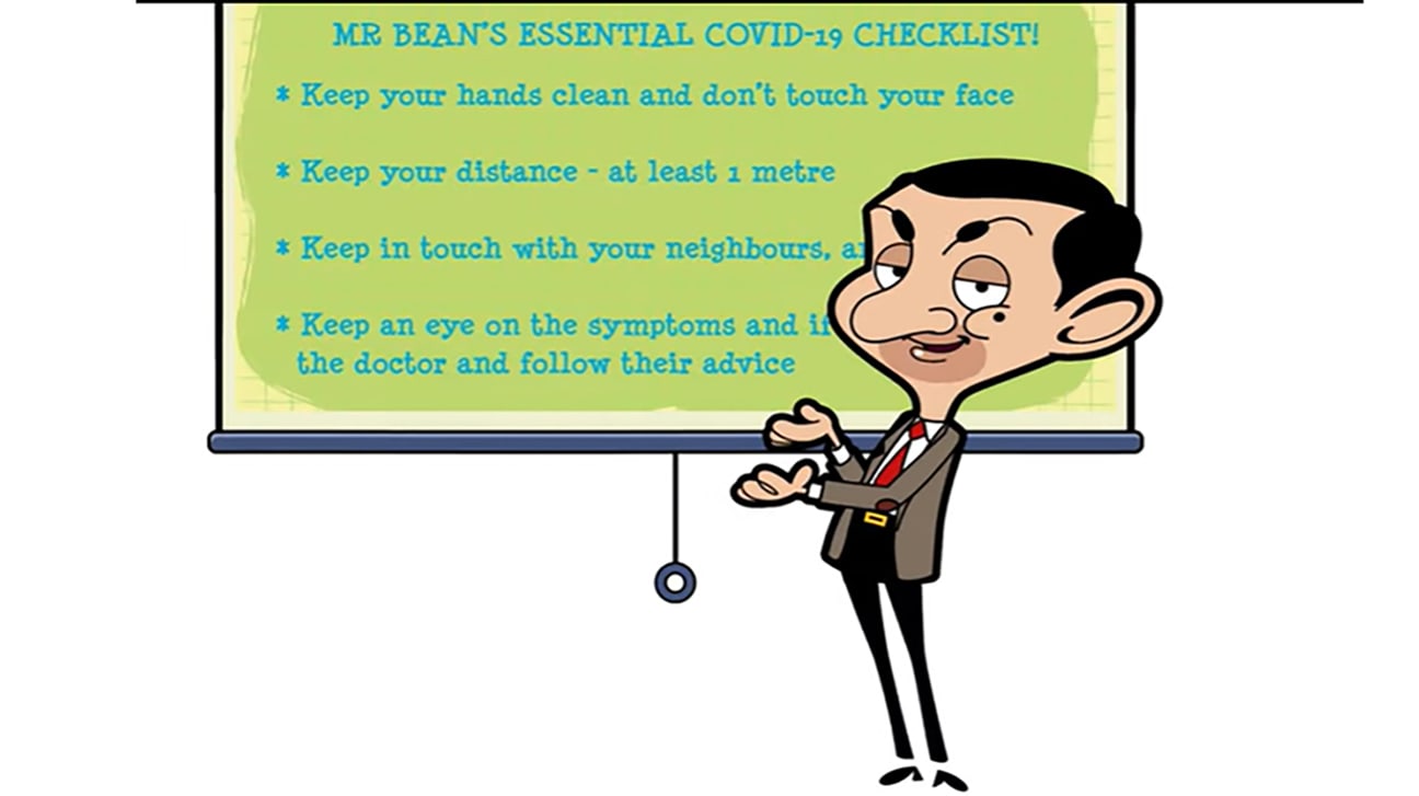 Mr Bean to give Covid-19 Advice! | Total Licensing