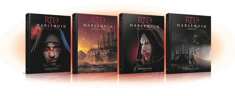 Spanish and Italian Audiobook Deals for The Red Harlequin