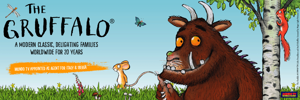 Mondo TV announces Gruffalo deal for Italy with Pon Pon Edizioni