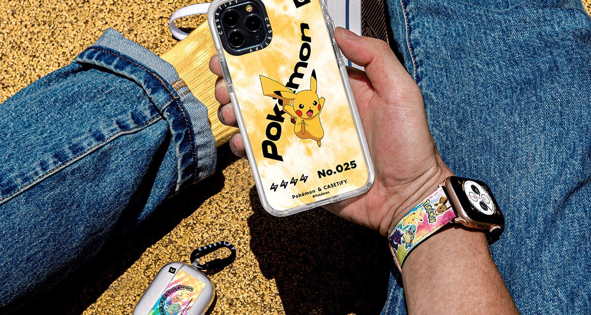 CASETiFY Reunites with The Pokémon Company for Another New Collection