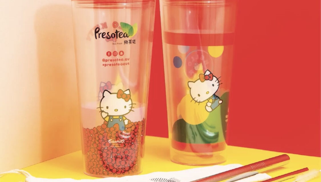 Presotea Australia Celebrates ‘Plastic Free July’ with Hello Kitty Collectable Cups