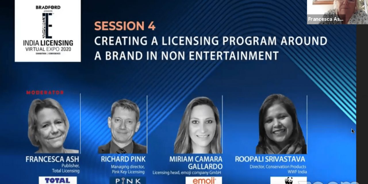 Watch: India Licensing Expo Virtual:  Creating a licensing program around a brand in non-entertainment