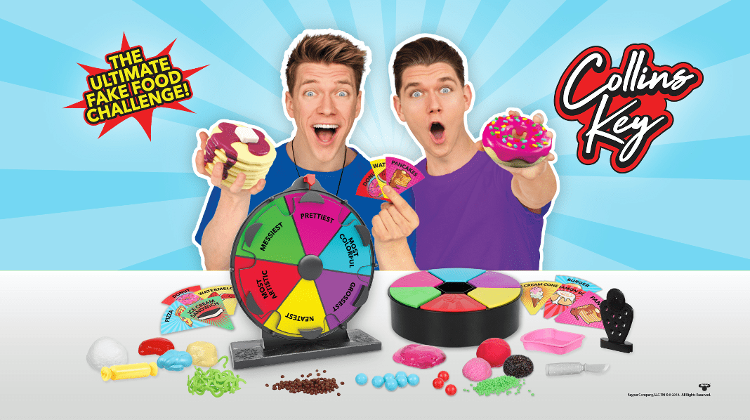 Collins and Devan Key Launch Exclusive Toy Line