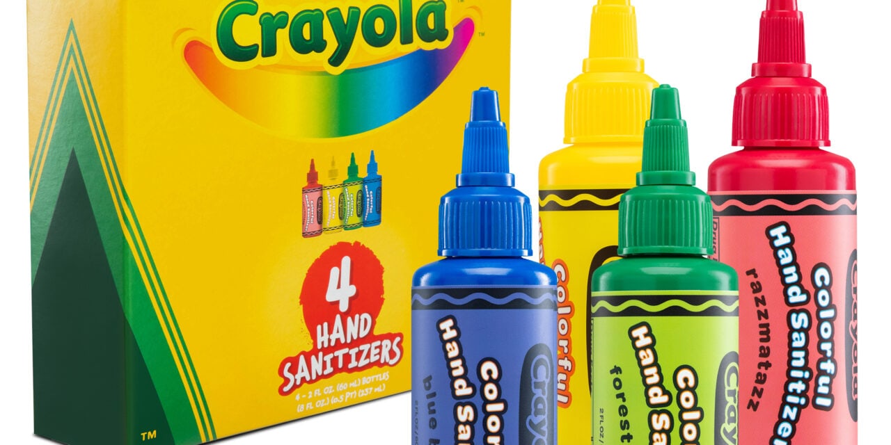 Crayola Hand sanitizers Ready to Clean