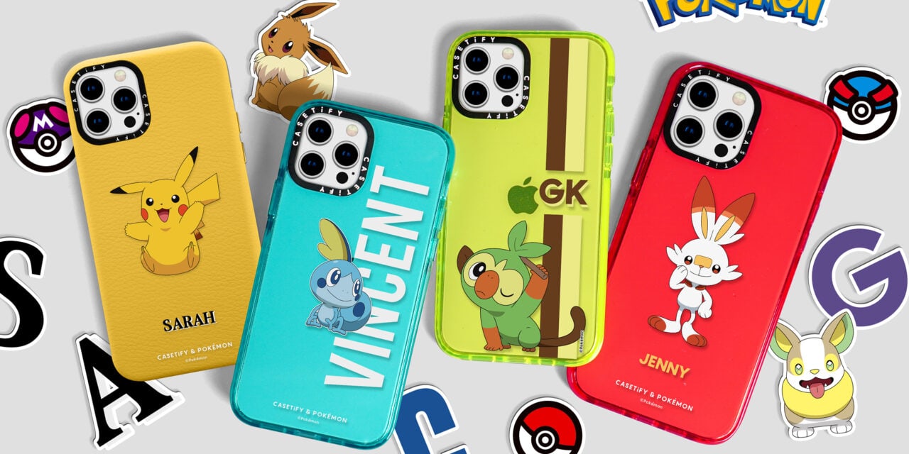 CASETiFY Includes More Pokémon on Customizable Accessories