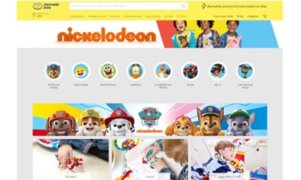 Nickelodeon-branded store on Latin America e-commerce site