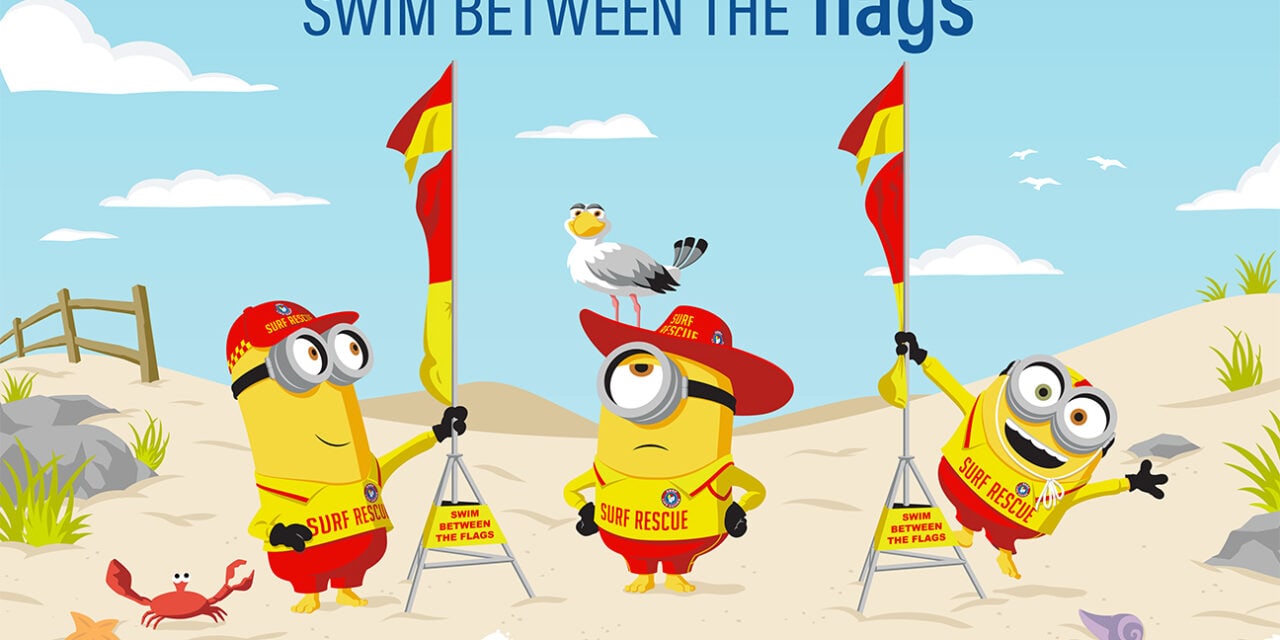 Surf Life Saving Australia partners with the Minions.