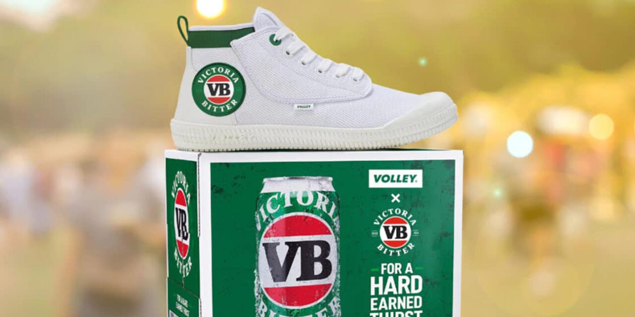 Victoria Bitter and Volley collaborate to launch the ’Reliable Travellers’ shoe