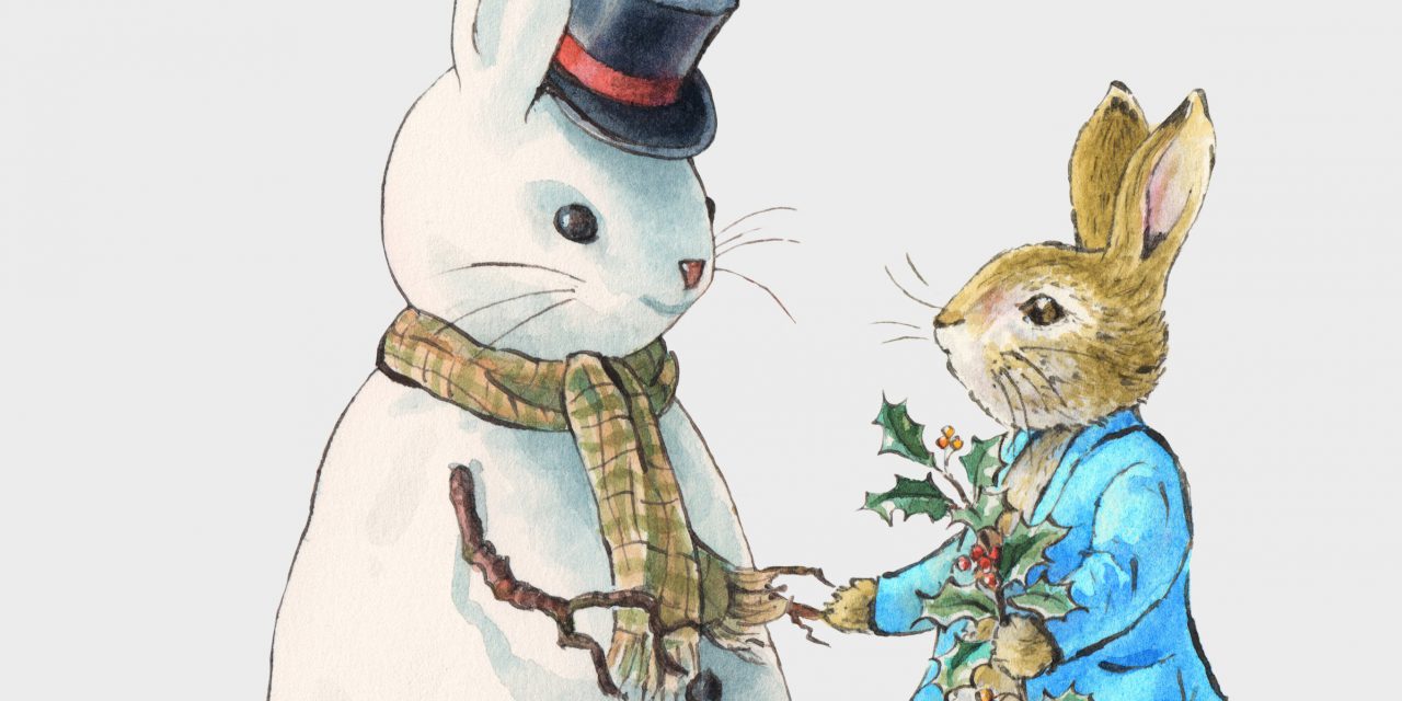 Peter Rabbit Spreading Festive Fun