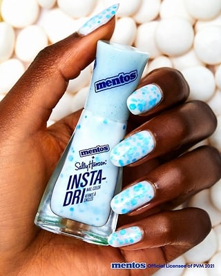 Sally Hansen and Mentos in Fresh Pairing