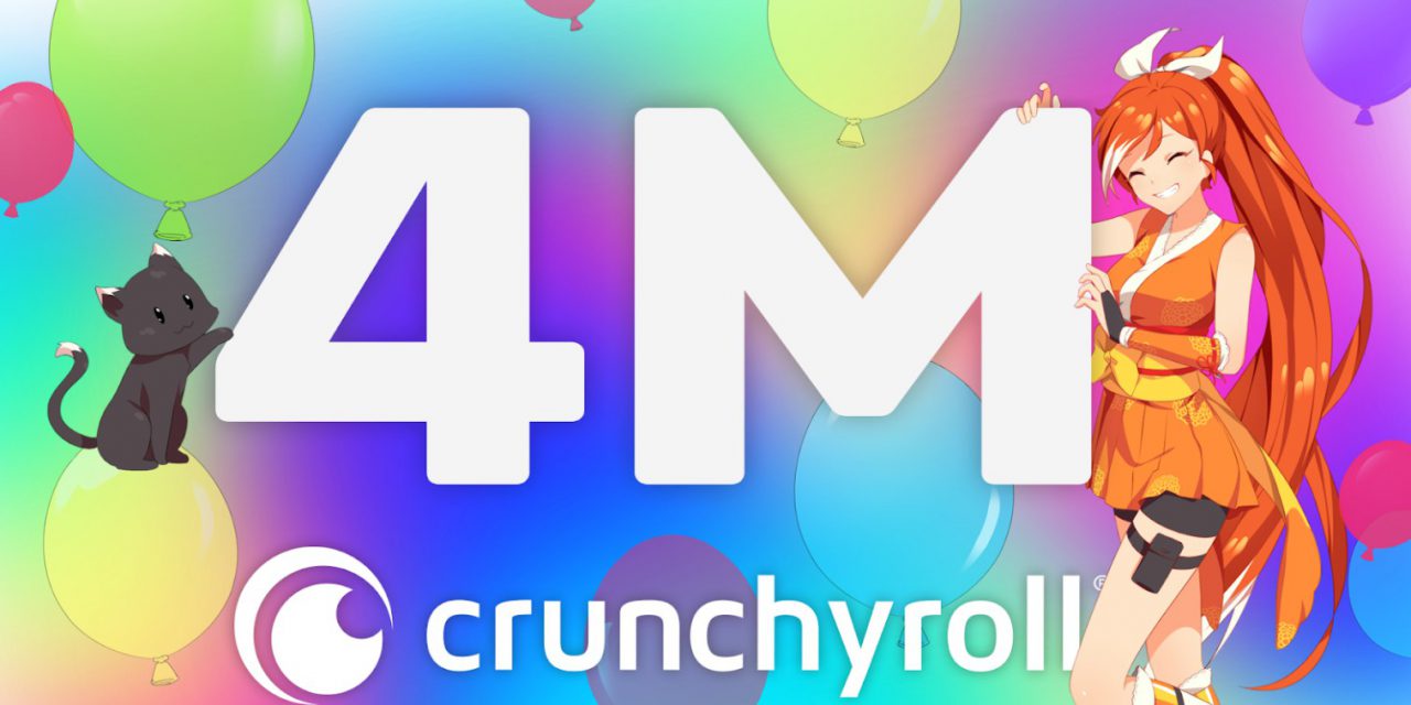 Crunchyroll Crosses Four Million Subscribers