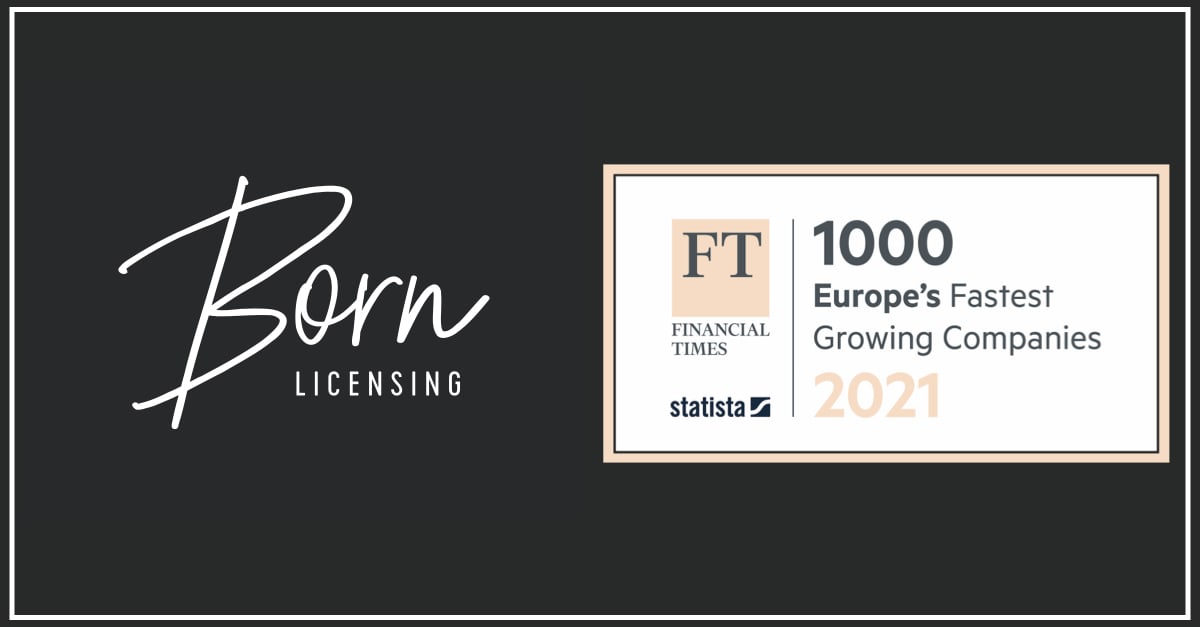 Born Licensing Features In The Financial Times FT1000 Fastest Growing Companies In Europe