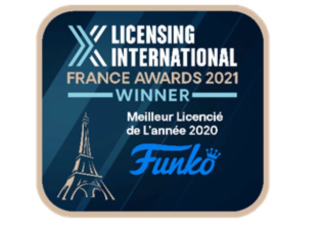 Funko Europe wins at the 2021 Licensing International France Awards