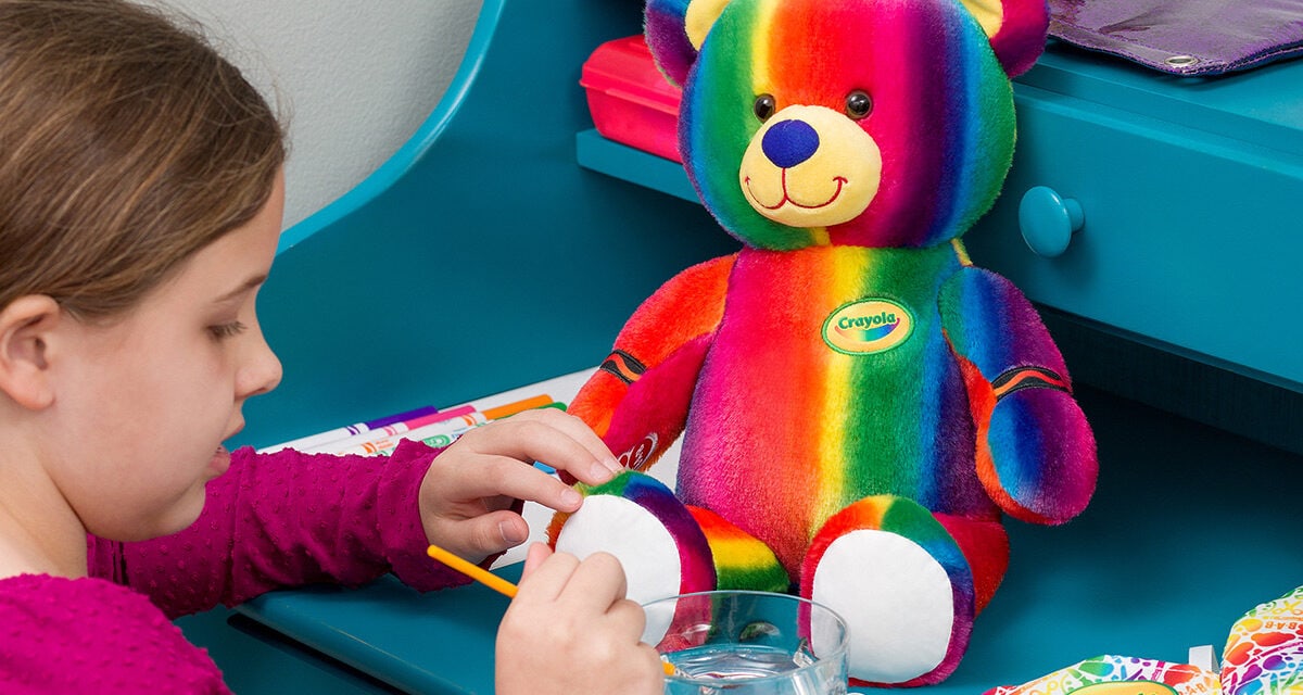 Build-A-Bear Workshop and Crayola Team up for Artists