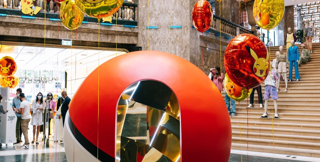 Galeries Lafayette Celebrates 25 Years of Pokémon