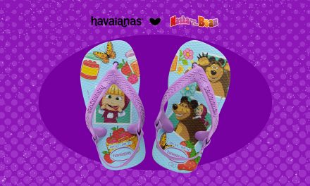 Havaianas introduces new flip flops with Masha and the Bear to the global market