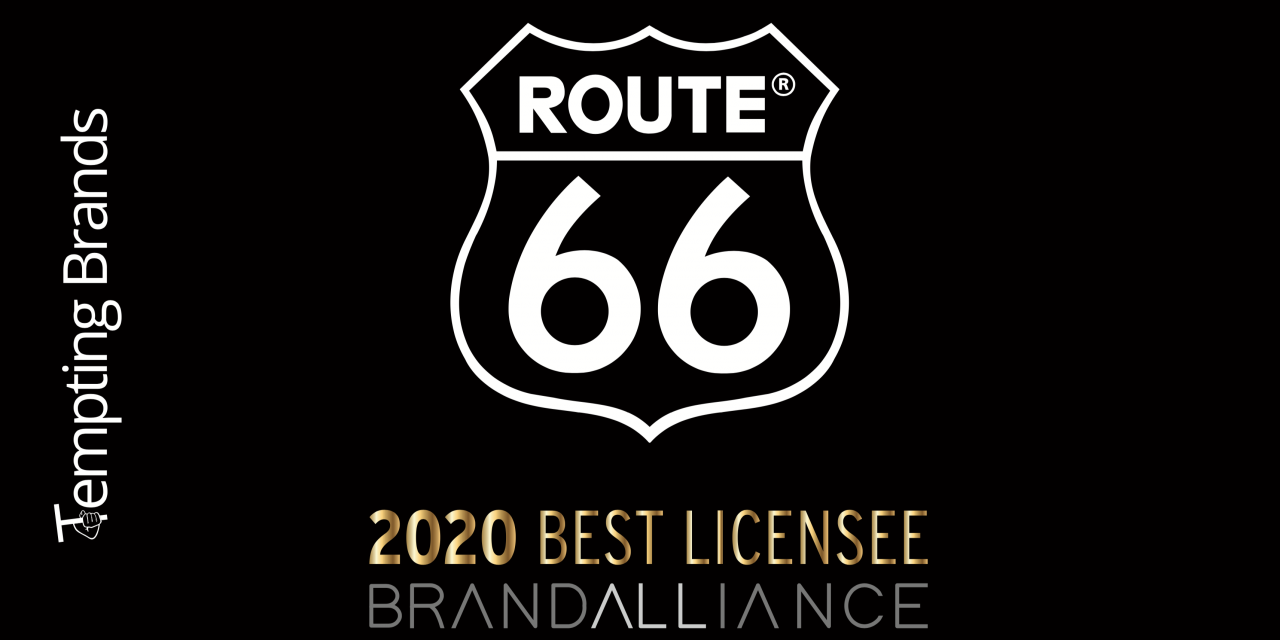 ROUTE 66 Best Licensee Award goes to Brand Alliance