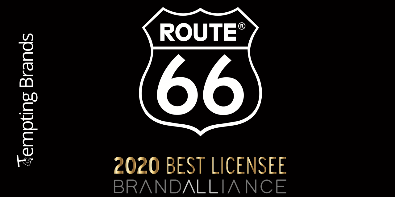 ROUTE 66 BEST LICENSEE AWARD GOES TO BRAND ALLIANCE