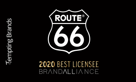 ROUTE 66 Best Licensee Award goes to Brand Alliance