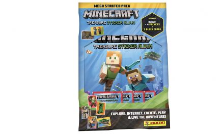 Panini Mincraft Treasure Sticker Album