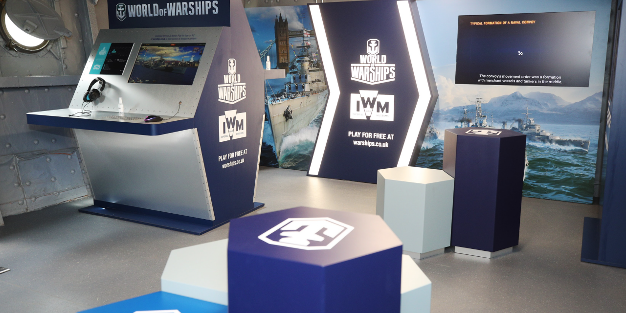 World of Warships Command Centre Exhibit to open Aboard historic HMS Belfast this Summer