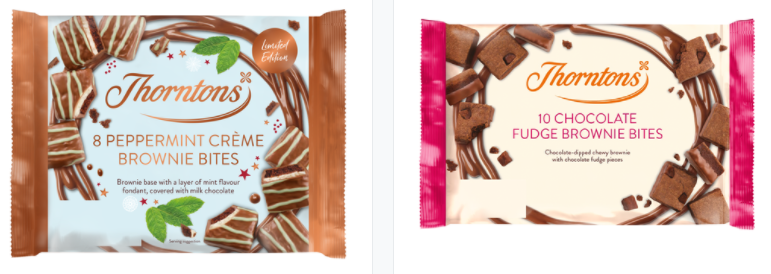 Finsbury Food Group Remasters Full Thorntons Cake Bites and Bars Range