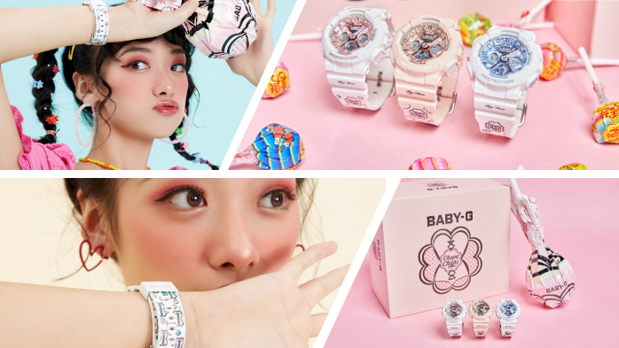 Casio Baby-G and Chupa Chups in Maya Hansen Capsule Collection