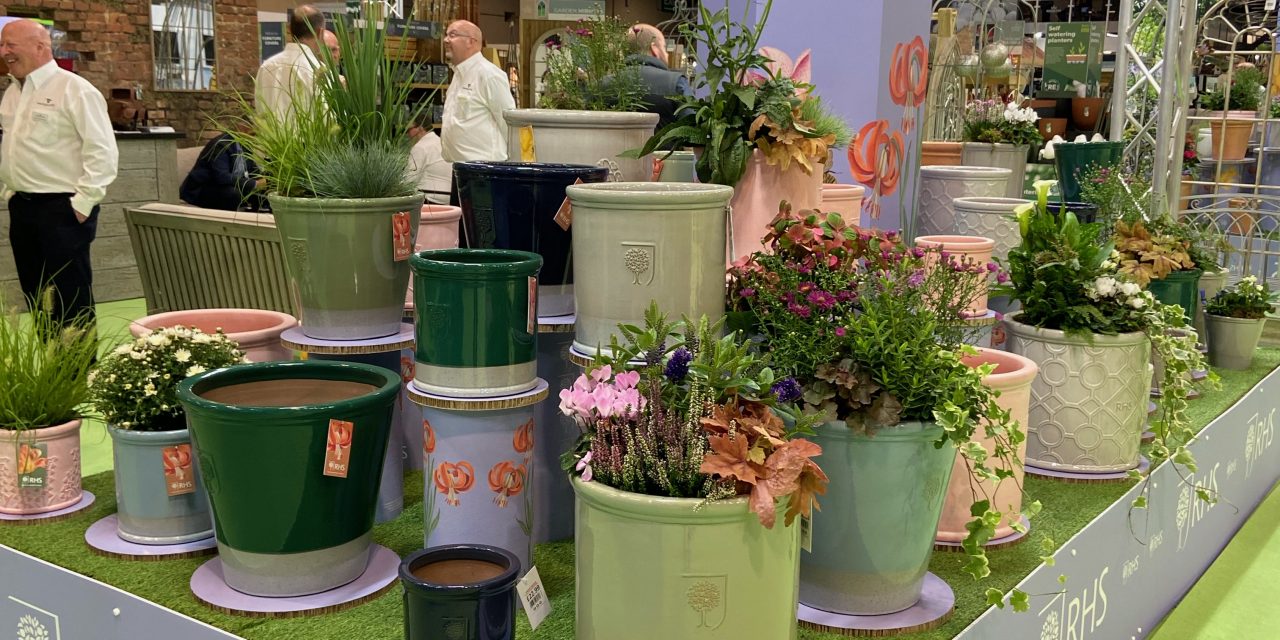 Woodlodge and the RHS launch outdoor pot collaboration at Glee