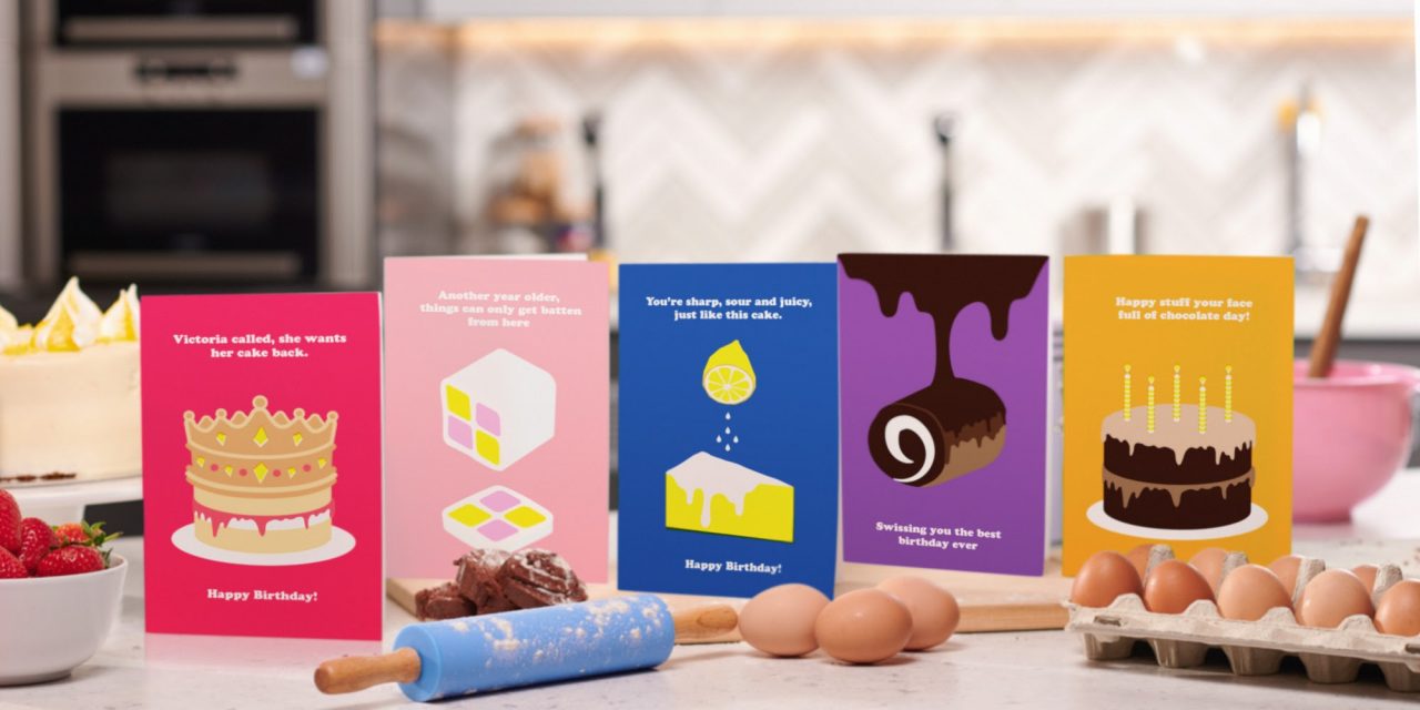 Moonpig Lauches Edible Greetings Cards for GBBO