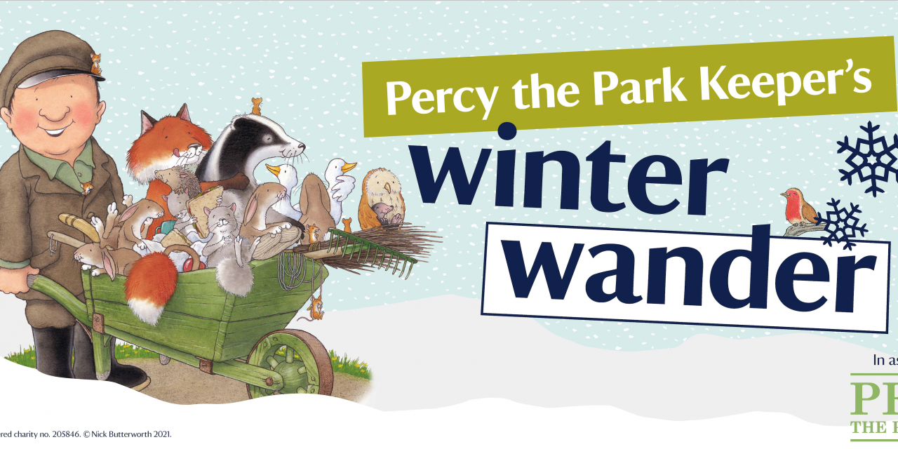 Percy The Park Keeper partners with the National Trust