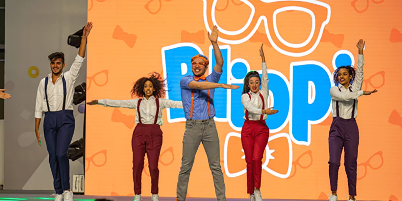 Blippi at the Riyadh Toy Festival