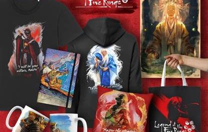 Asmodee, in Partnership with Event Merchandising (EML) Limited, announces Legend of the Five Rings fan shop