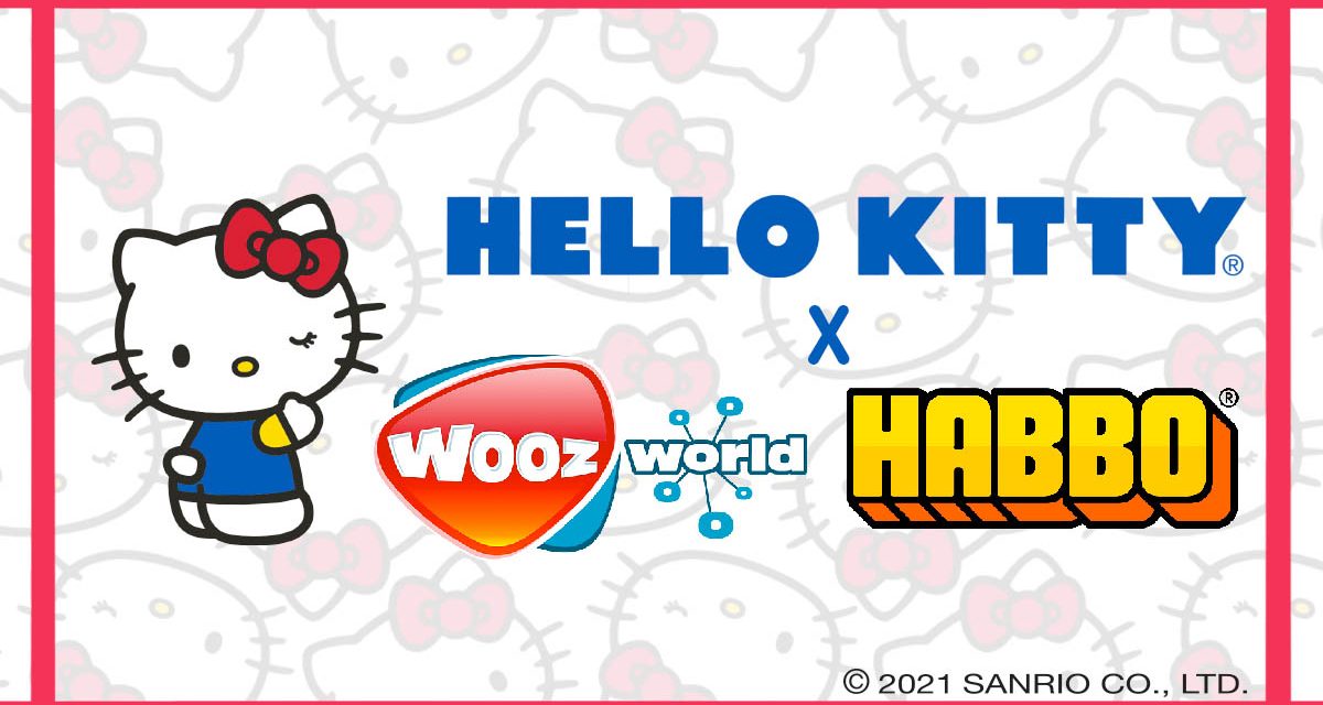 Hello Kitty Celebrates the Holidays within the Habbo and Woozworld Metaverses