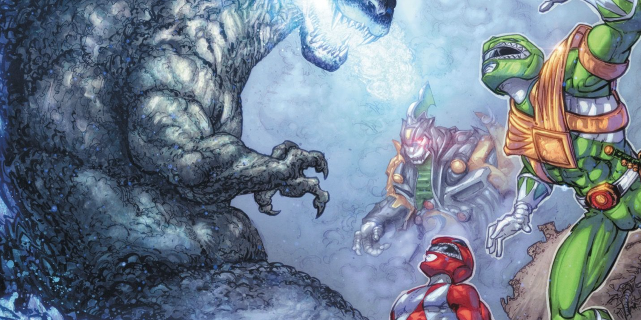 Godzilla and Mighty Morphin Power Rangers Crossover IDW Comic Series