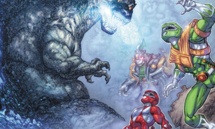 Godzilla and Mighty Morphin Power Rangers Crossover IDW Comic Series
