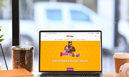 first Masha and the Bear e-shop Launches