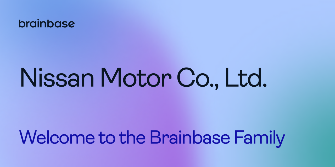 Nissan Drives Global Licensing Business into the Future with Brainbase