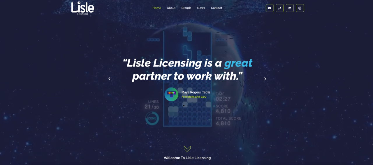 New Year and New Website for Lisle