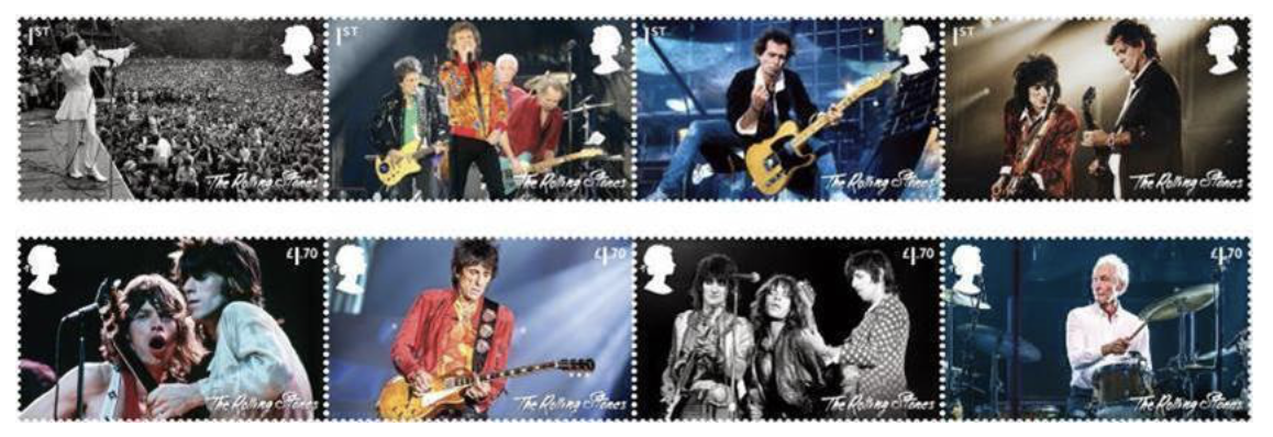 Rock On! Royal Mail to Honour The Rolling Stones