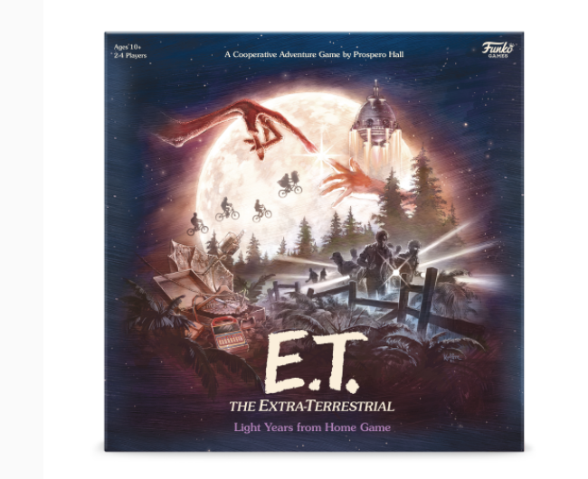 Funko Games Unveils E.T. The Extra-Terrestrial: Light Years From Home Game at Toy Fair tomorrow