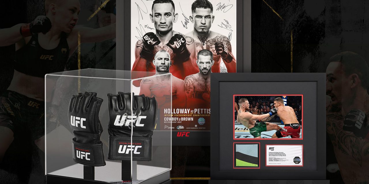UFC Launches New Official Collectibles Website