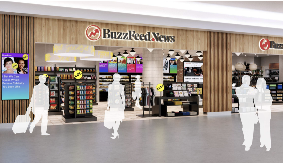 BuzzFeed Branded Stores Coming to Airports Across USA