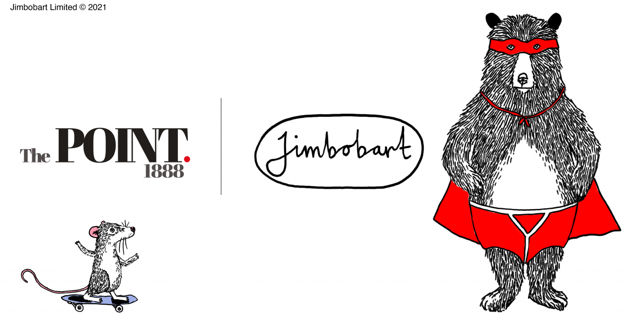 Jimboart Continues to Grow with The Point.1888
